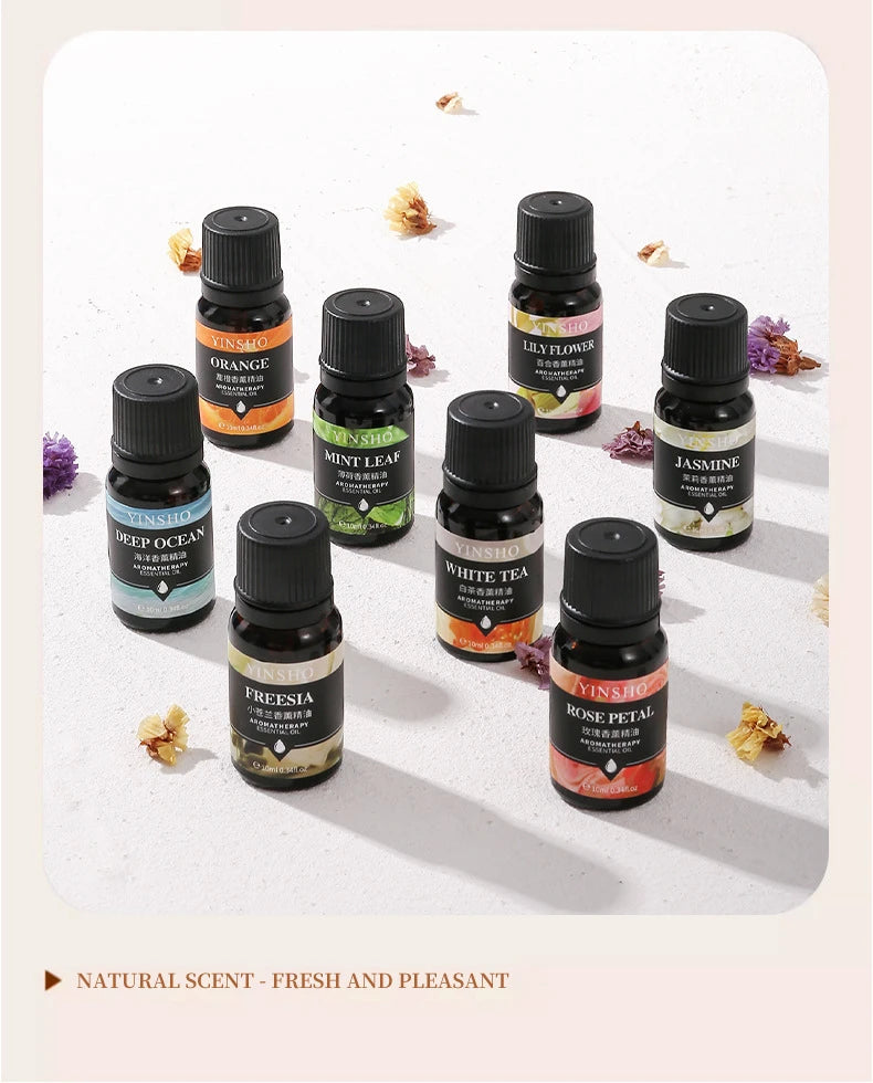 Snugsy™ Essential Oil Collection – Premium Aromatherapy Scents for Diffusers & Warmers (10 ml)