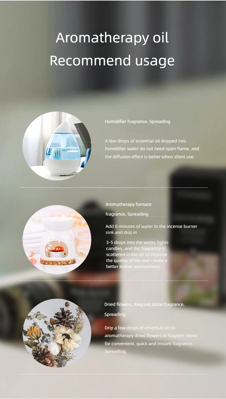 Snugsy™ Essential Oil Collection – Premium Aromatherapy Scents for Diffusers & Warmers (10 ml)